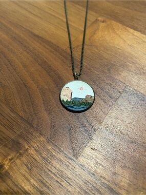 National Park Sculpture Necklace Yosemite